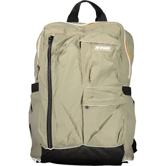 K-WAY Gray Polyamide Men Men´s Backpack